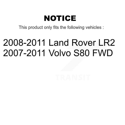 Ceramic Brake Pads Front Rear Kit For Land Rover LR2 Volvo S80