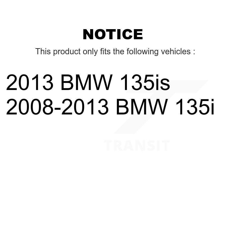 Ceramic Brake Pads Front Rear Kit For BMW 135i 135is
