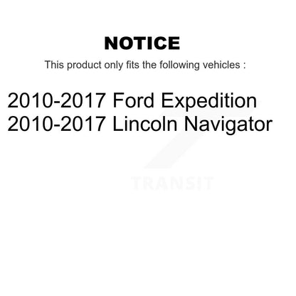 Ceramic Brake Pad Front Rear Kit For 2010-2017 Ford Expedition Lincoln Navigator