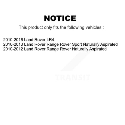 Ceramic Brake Pads Front Rear Kit For Land Rover Range Sport LR4
