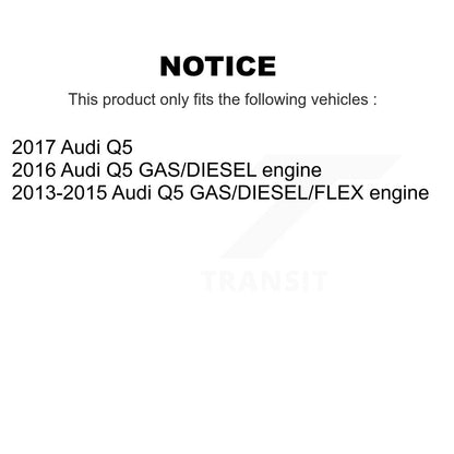 Ceramic Brake Pads Front Rear Kit For Audi Q5