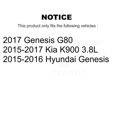 Ceramic Brake Pads Front Rear Kit For Hyundai Genesis G80 Kia K900