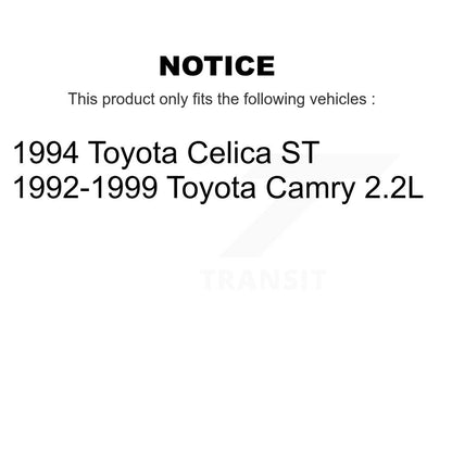 Ceramic Brake Pads Front Rear Kit For Toyota Camry Celica