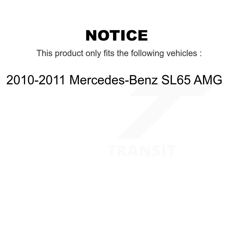 Ceramic Brake Pads Front Rear Kit For Mercedes-Benz SL63 AMG E63 SL65