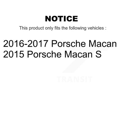 Ceramic Brake Pads Front Rear Kit For Porsche Macan