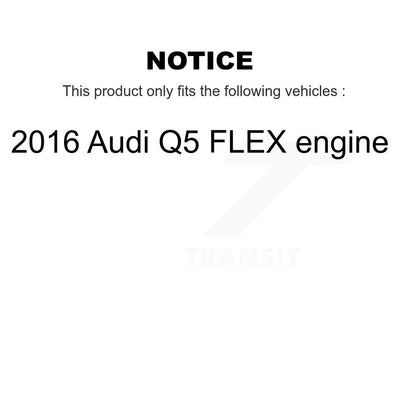 Ceramic Brake Pads Front Rear Kit For 2016 Audi Q5 FLEX engine