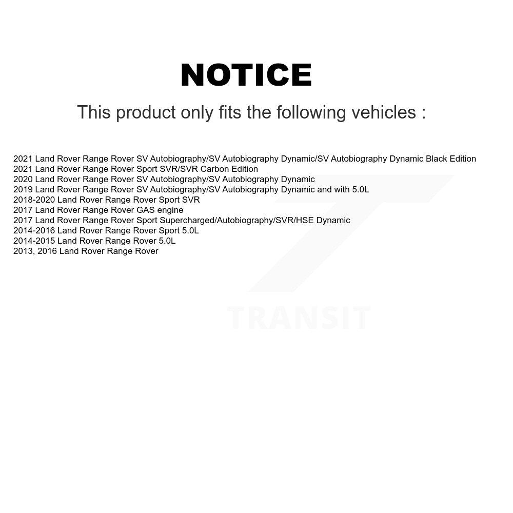 Ceramic Brake Pads Front Rear Kit For Land Rover Range Sport Defender 110 90