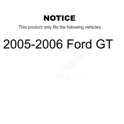 Ceramic Brake Pads Front Rear Kit For 2005-2006 Ford GT