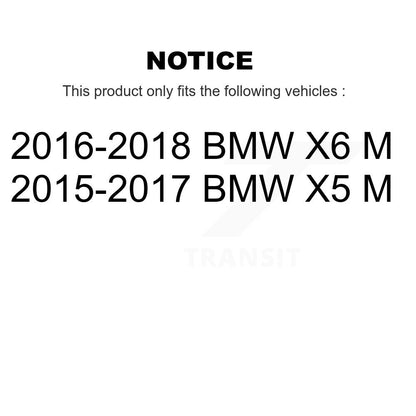 Ceramic Brake Pads Front Rear Kit For BMW X5 X6 M