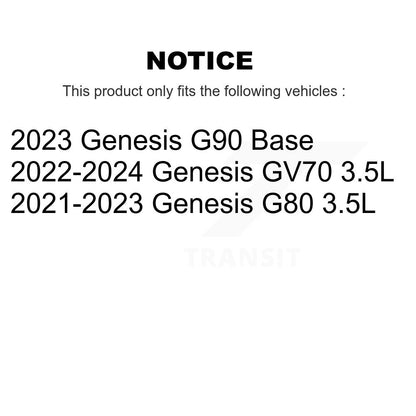 Ceramic Brake Pads Front Rear Kit For Genesis GV70 G80 G90