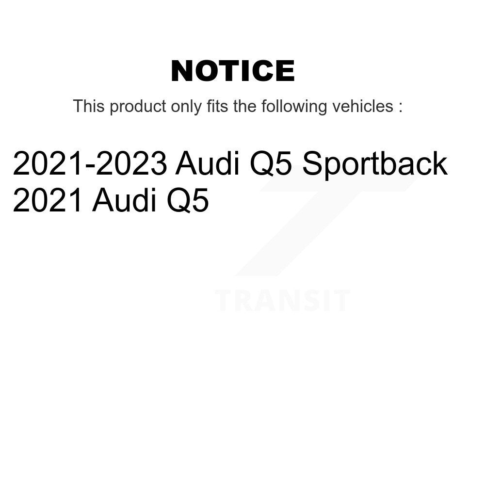 Ceramic Brake Pads Front Rear Kit For Audi Q5 Sportback