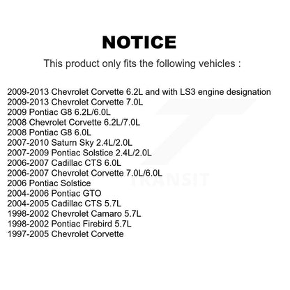Accessory Drive Belt Pulley KTP-89135 For Chevrolet Corvette Pontiac Solstice G8