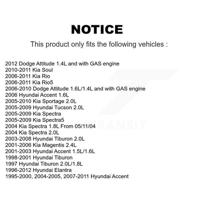 Accessory Drive Belt Tensioner Pulley Air Conditioning KTP-89141 For Hyundai Kia