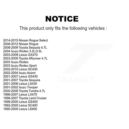 Accessory Drive Belt Idler Pulley KTP-89154 For Toyota Nissan Rogue Tundra Lexus