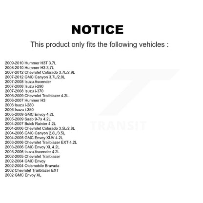 Accessory Drive Belt Tensioner Assembly KTP-89269 For Chevrolet GMC Colorado H3