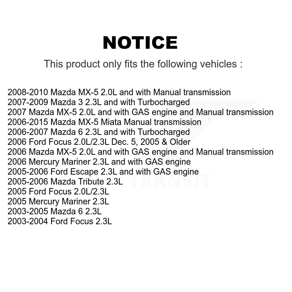 Accessory Drive Belt Tensioner Assembly KTP-89372 For Mazda 3 Ford Focus Escape