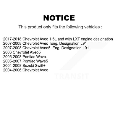 Accessory Drive Belt Tensioner Assembly KTP-89388 For Chevrolet Pontiac Wave