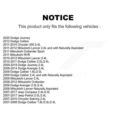 Accessory Drive Belt Tensioner Assembly KTP-89392 For Dodge Journey Jeep Patriot