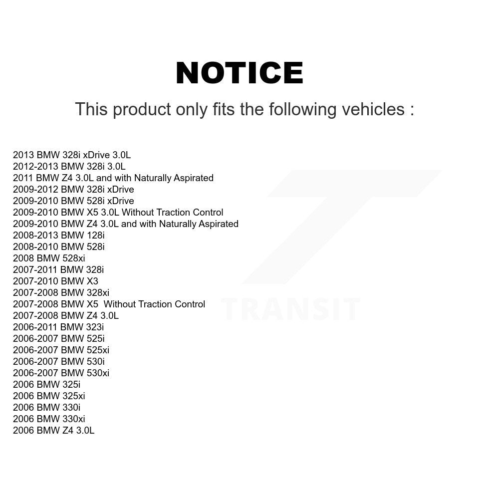 Accessory Drive Belt Tensioner Assembly KTP-89399 For BMW 328i xDrive 323i X5 X3