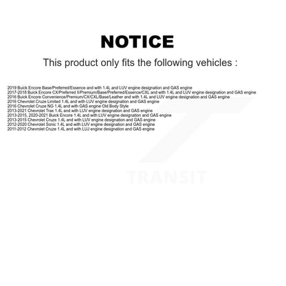 Accessory Drive Belt Tensioner Assembly KTP-89637 For Chevrolet Cruze Buick Trax