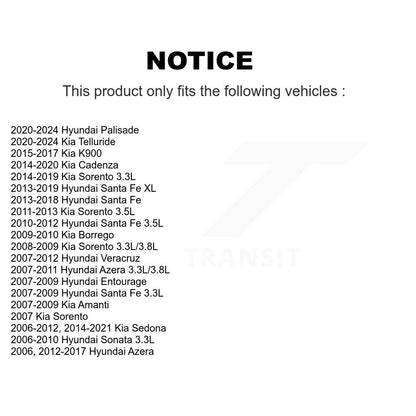 Accessory Drive Belt Tensioner Assembly KTP-89654 For Kia Hyundai Sorento Santa