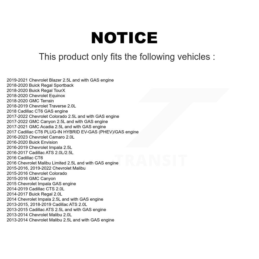 Accessory Drive Belt Tensioner Assembly KTP-89703 For Chevrolet GMC Equinox ATS