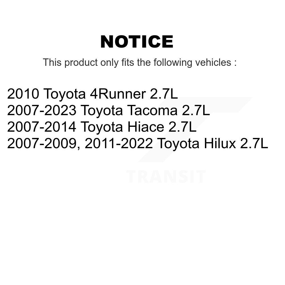 Accessory Drive Belt Tensioner Assembly KTP-89711 For Toyota Tacoma 4Runner 2.7L
