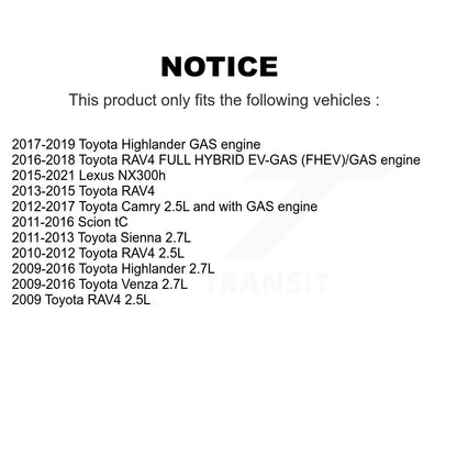 Accessory Drive Belt Tensioner Assembly KTP-89717 For Toyota RAV4 Highlander tC