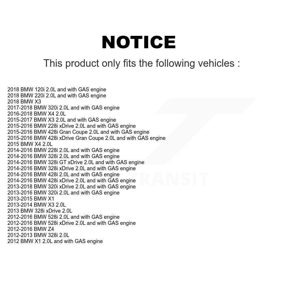 Accessory Drive Belt Tensioner Assembly KTP-89719 For BMW X3 328i xDrive X1 320i