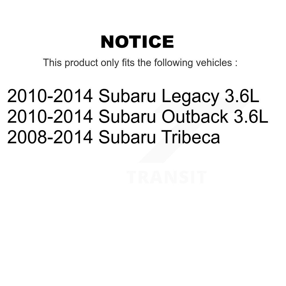 Accessory Drive Belt Tensioner Assembly KTP-89735 For Subaru Outback Legacy
