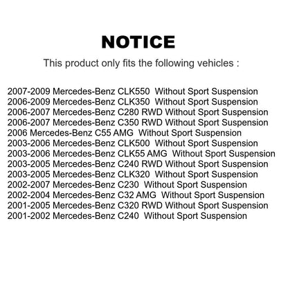 Suspension Arm Ball Joint Link Front Kit For Mercedes-Benz C230 C240 C280 CLK350