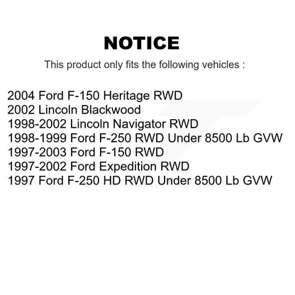 Suspension Control Arm Ball Joint Link Front Kit For Ford F-150 F-250 HD Lincoln