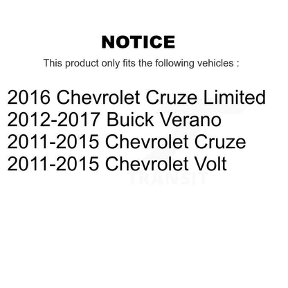 Suspension Control Arm Ball Joint Link Front Kit For Chevrolet Cruze Buick Volt
