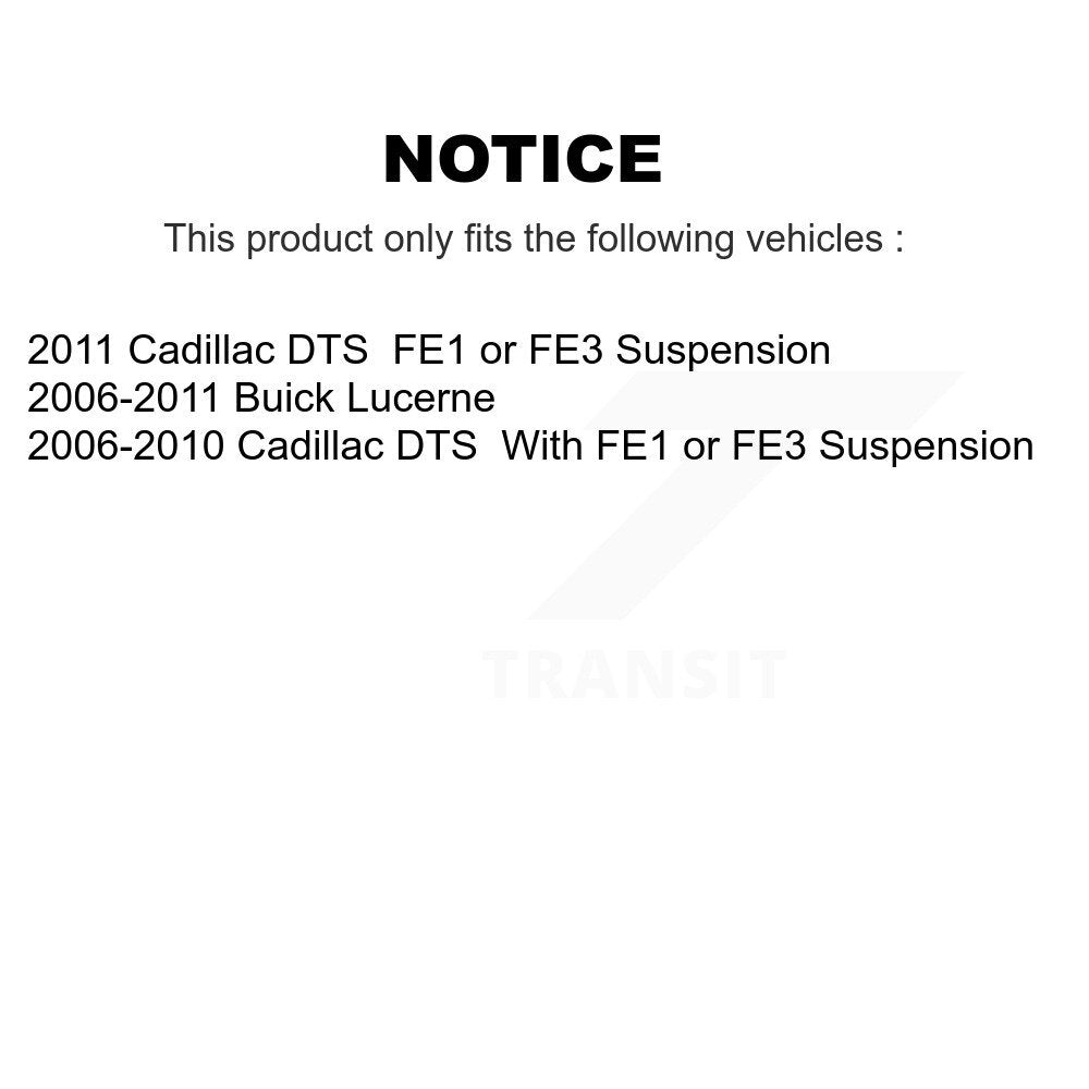 Suspension Control Arm Ball Joint Link Front Kit For Buick Lucerne Cadillac DTS