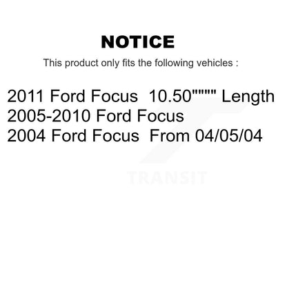 Suspension Control Arm And Ball Joint Assembly Bar Link Front Kit For Ford Focus