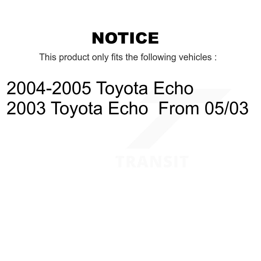 Suspension Control Arm And Ball Joint Assembly Link Front Kit For Toyota Echo