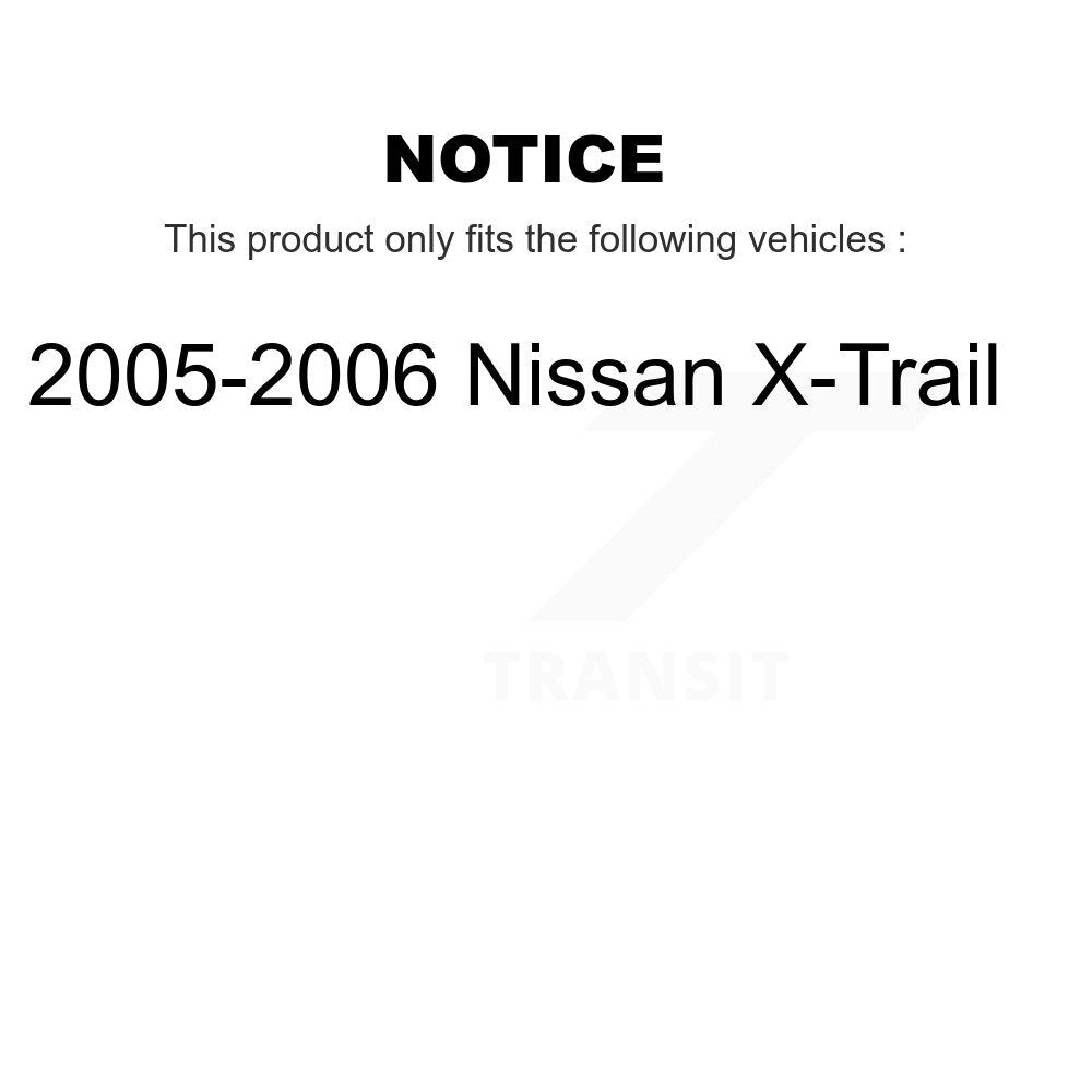Suspension Control Arm & Ball Joint Link Front Kit For 2005-2006 Nissan X-Trail