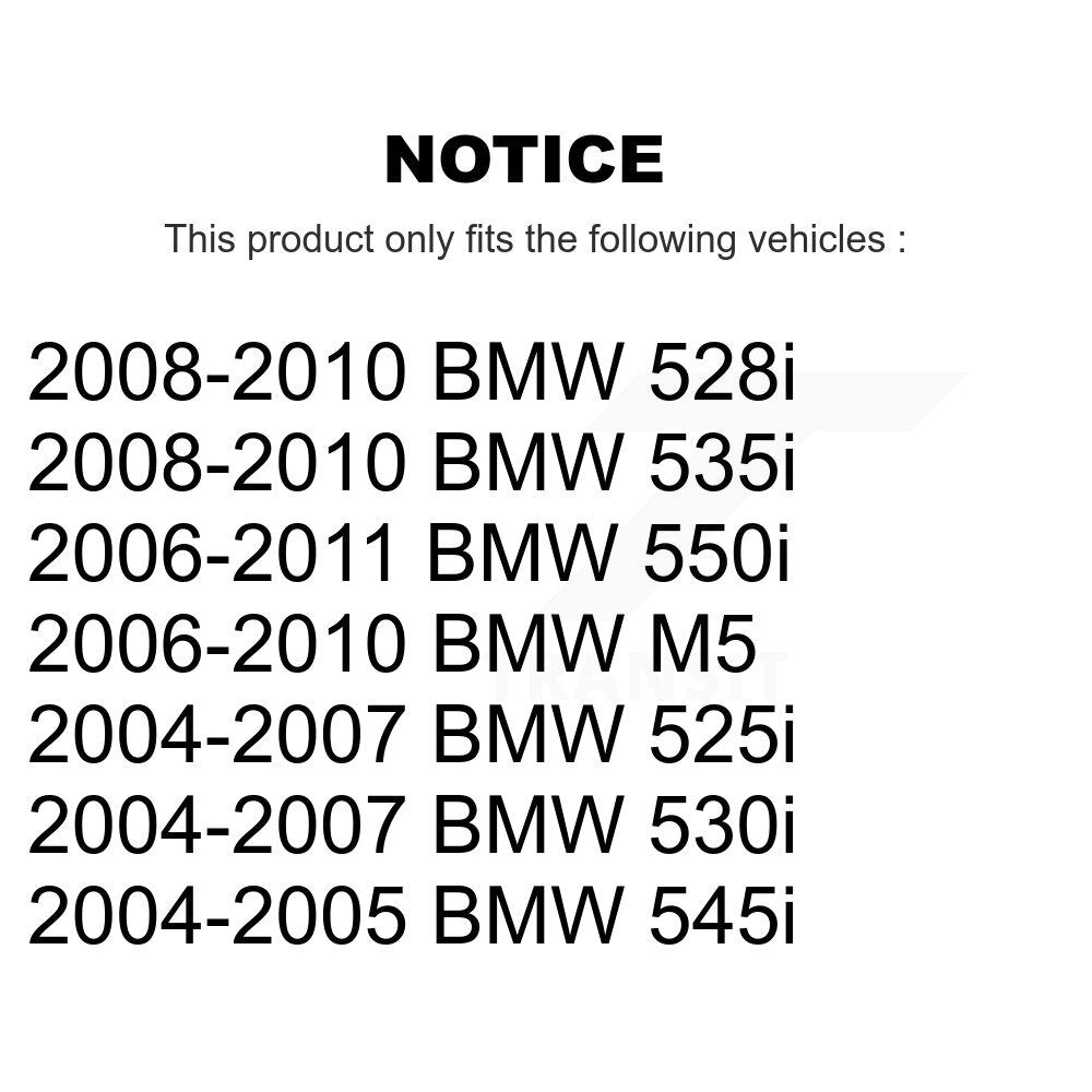 Suspension Control Arm Ball Joint Link Front Kit For BMW 530i 525i 550i 528i M5
