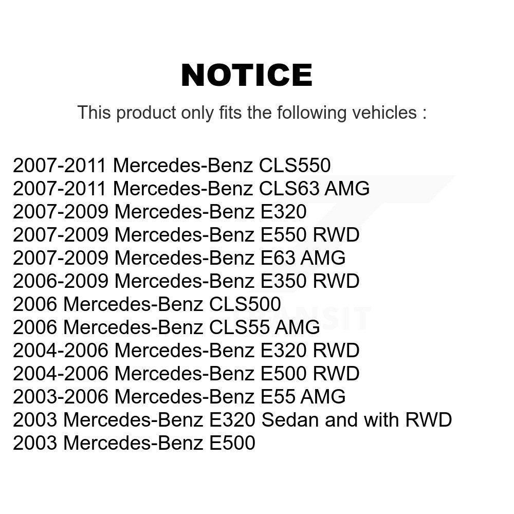 Suspension Control Arm Ball Joint Link Front Kit For Mercedes-Benz E320 E350 E55