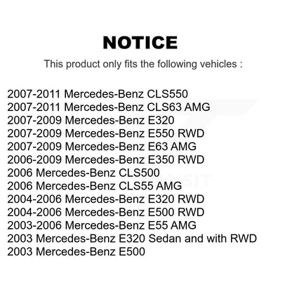 Suspension Control Arm Ball Joint Link Front Kit For Mercedes-Benz E320 E350 E55