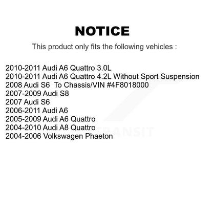 Suspension Control Arm & Ball Joint Link Front Kit For Audi A6 Quattro A8 S6 S8