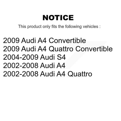 Suspension Control Arm Ball Joint Assembly Link Front Kit For Audi A4 Quattro S4