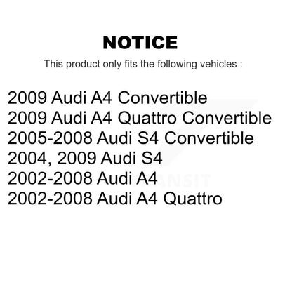 Suspension Control Arm Ball Joint Assembly Link Front Kit For Audi A4 Quattro S4