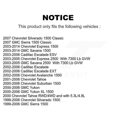 Suspension Control Arm Ball Joint Link Front Kit For Chevrolet GMC Silverado XL