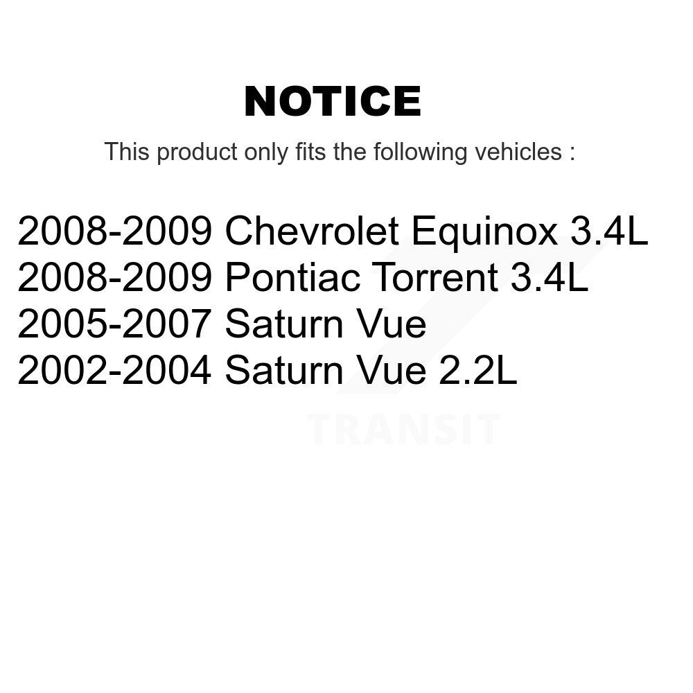 Control Arm & Ball Joint Tie Rod End Link Front Kit (8Pc) For Chevrolet Equinox