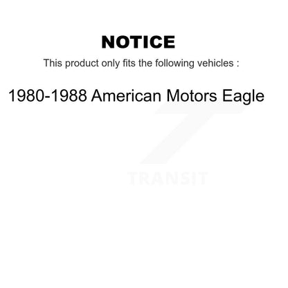 Suspension Stabilizer Bar Link Front Pair For 1980-1988 American Motors Eagle