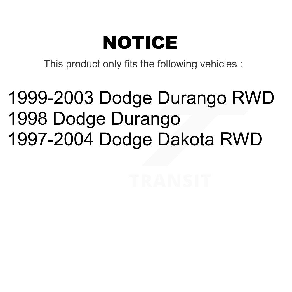 Suspension Stabilizer Bar Link Front Pair For Dodge Dakota Durango