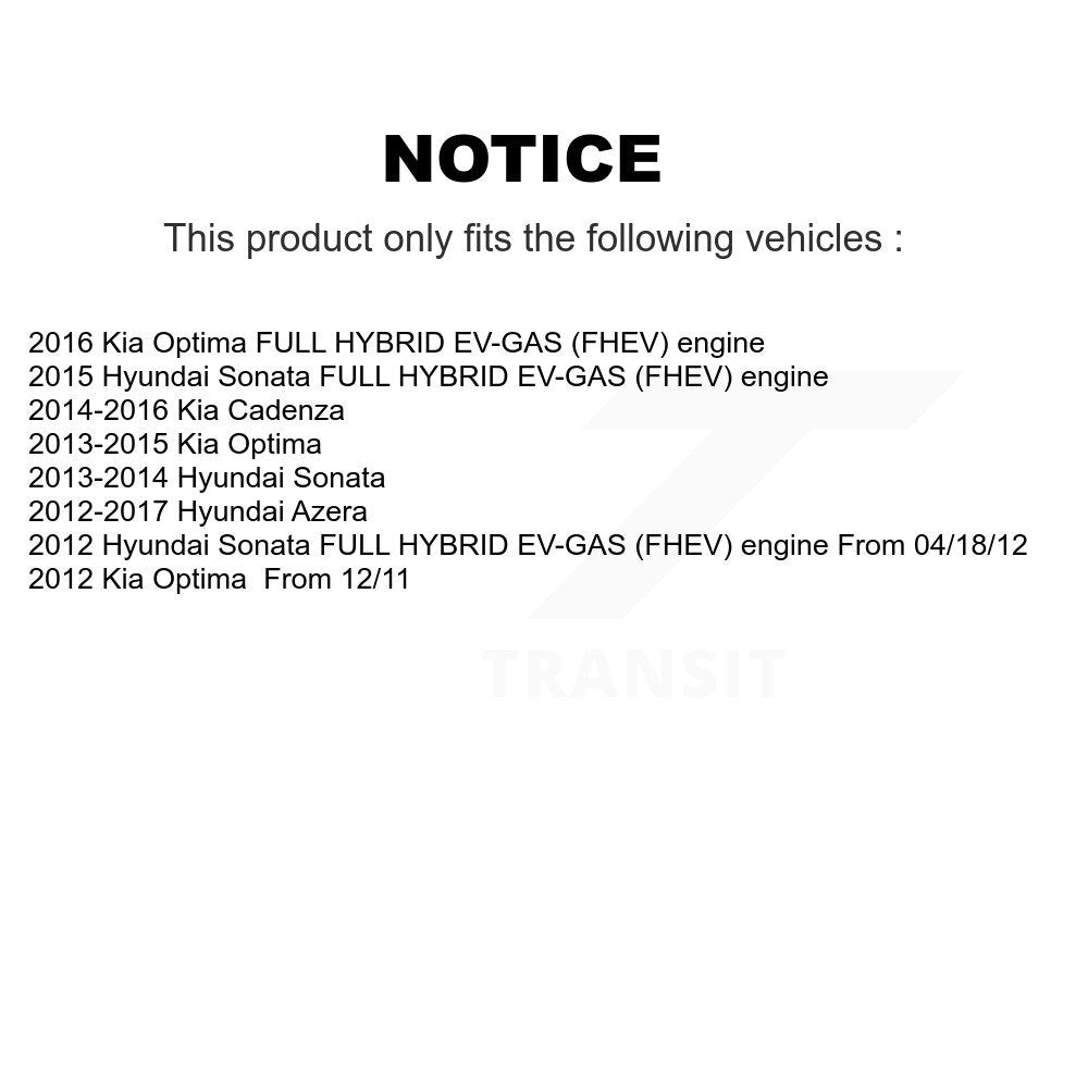 Suspension Sway Bar Link Front Pair For Hyundai Sonata Kia Optima Cadenza Azera