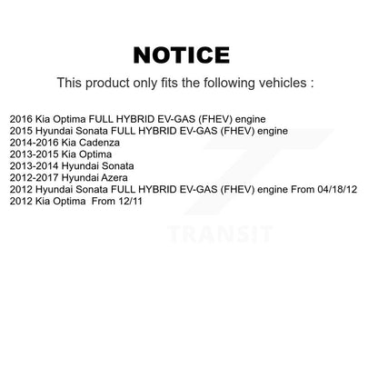 Suspension Sway Bar Link Front Pair For Hyundai Sonata Kia Optima Cadenza Azera