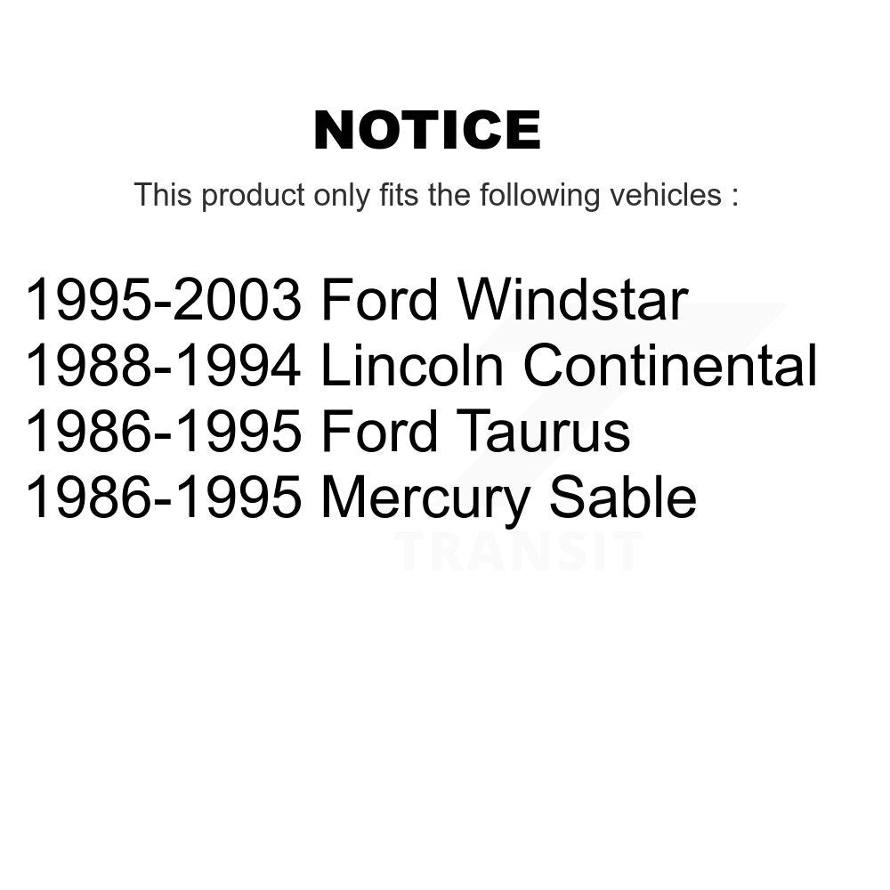 Suspension Bar Link Front Pair For Ford Windstar Taurus Mercury Sable Lincoln